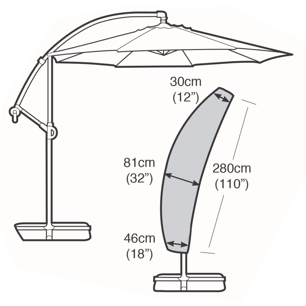 Sail Cantilever - Regatta Garden Furniture Essex