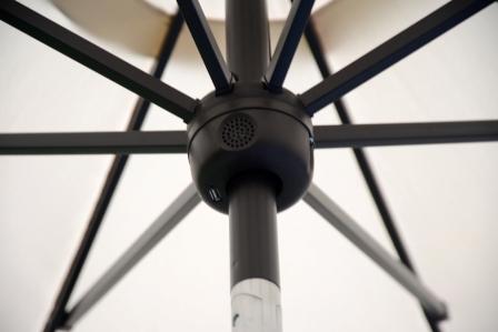 bluetooth parasol