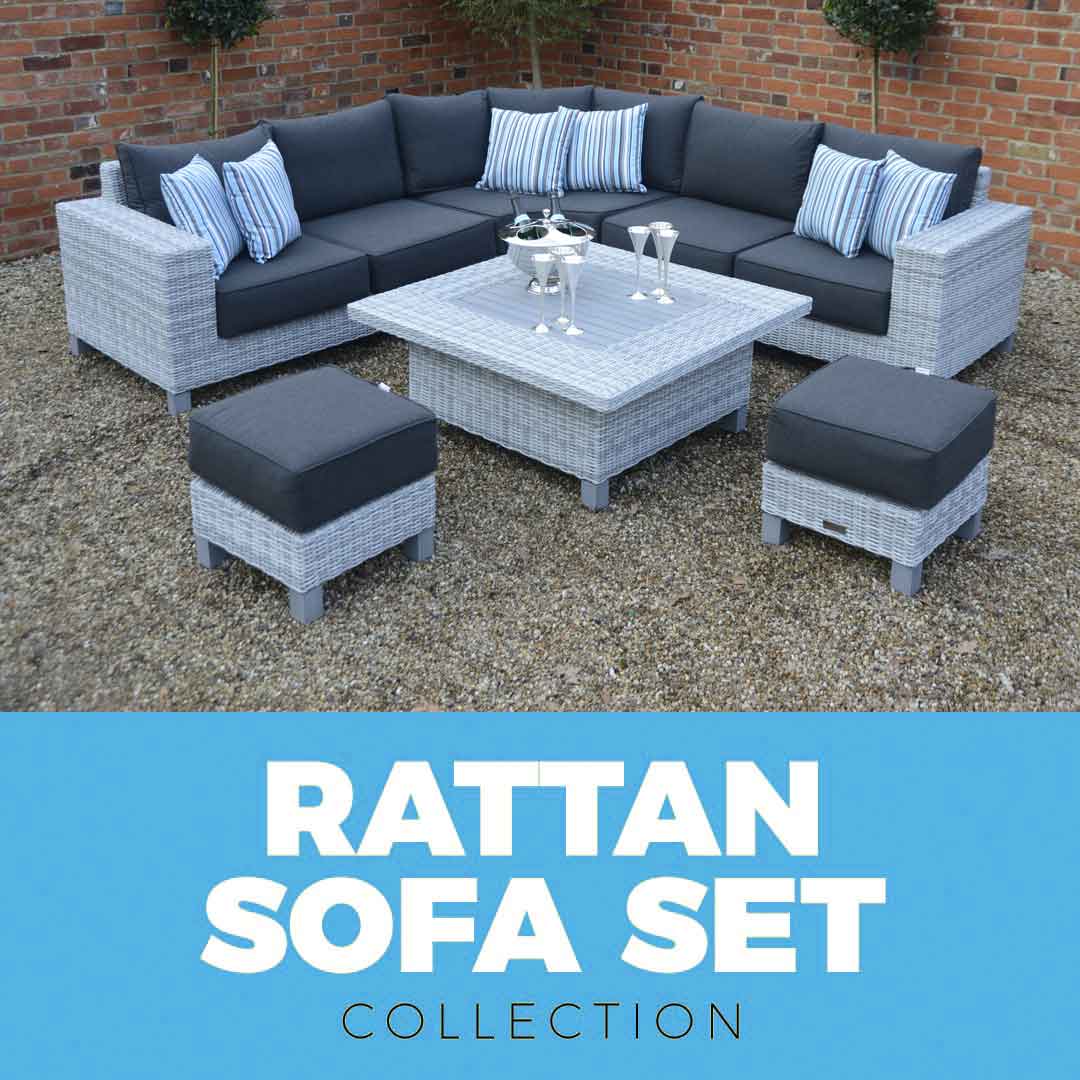 Rattan Garden Furniture Sets & aluminium outdoor furniture